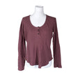 Unisex TenTree - Tricot shirt, size 38 - Wine red ()