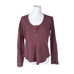 Unisex TenTree - Tricot shirt, size 38 - Wine red (1)