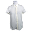 Unisex Esprit - Short-sleeved blouse, size 40 - Natural white ()