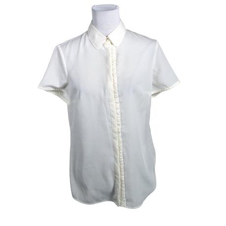 Unisex Esprit - Short-sleeved blouse, size 40 - Natural white ()