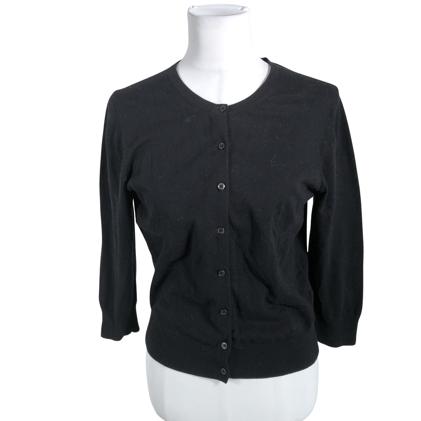 Unisex Muji - Cardigan, size 40 - Black (1)