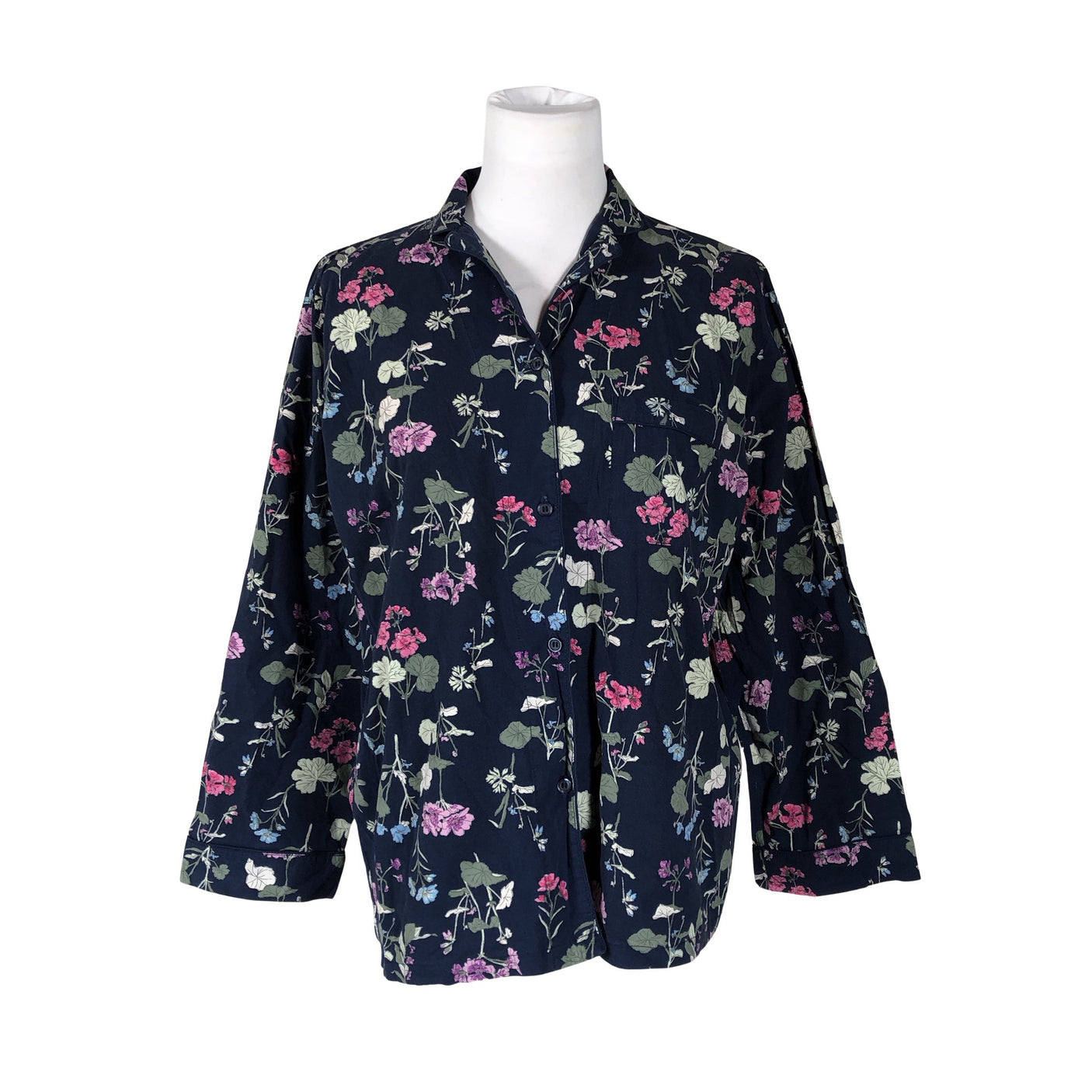 Unisex Uniqlo - Blouse, size 38 - Blue (1)