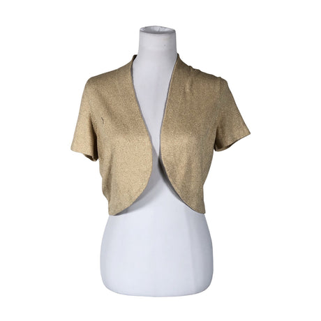 Unisex Ann Taylor - Knit bolero jacket, size 40 - Beige ()
