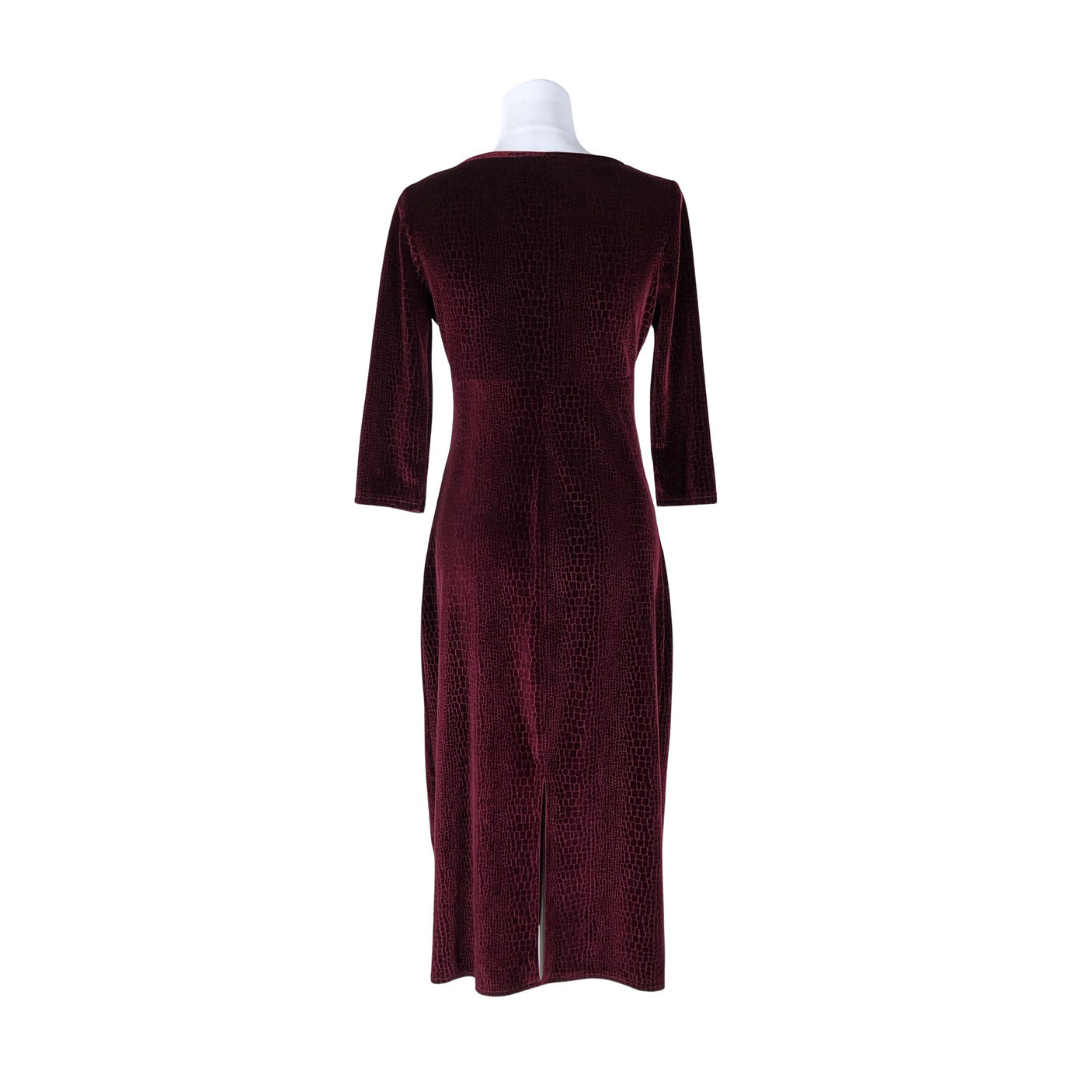 Unisex Marks&Spencer - Party dress, size 38 - Wine red (2)
