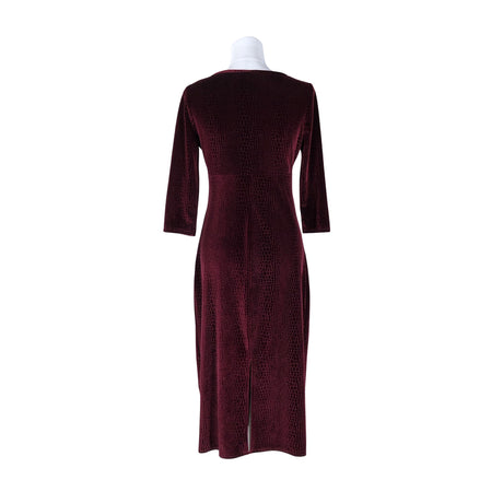 Unisex Marks&Spencer - Party dress, size 38 - Wine red (2)