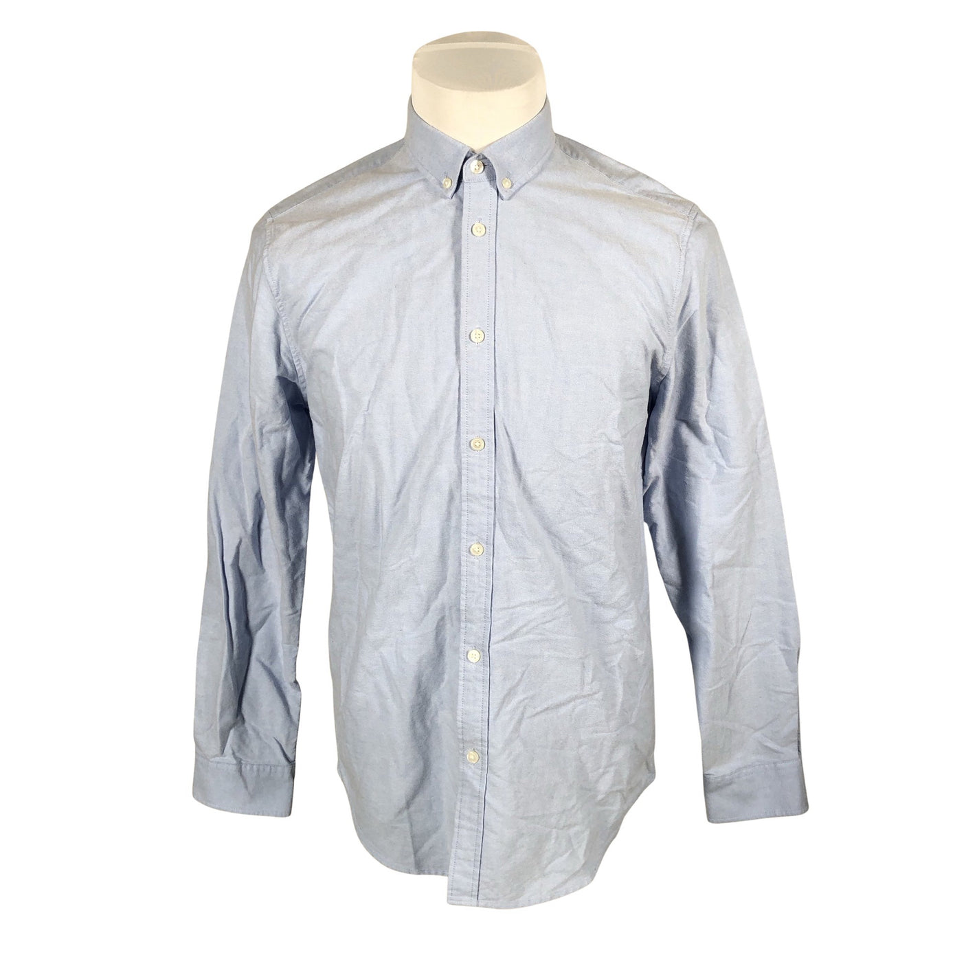 Unisex Samsoe&Samsoe - Collared shirt, size M - Light blue (1)