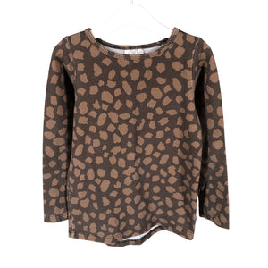 Unisex Poiu - Tricot shirt, size 122 - 128 - Brown (1)