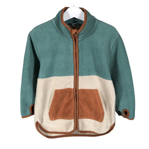 Unisex Lindex - Fleece jacket, size 110 - 116 - Blue (1)