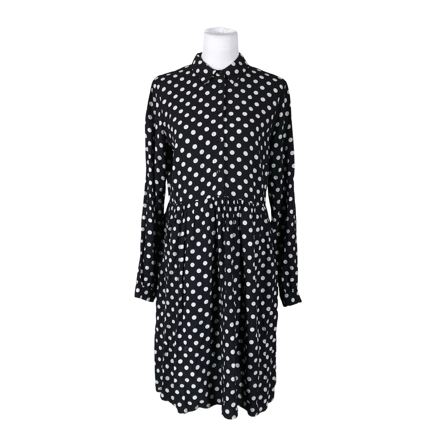 Unisex Nanso - Schiffon dress, size 36 - Black (1)