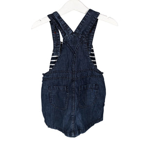 Unisex Polarn O. Pyret - Denim dress, size 92 - 98 - Blue (2)