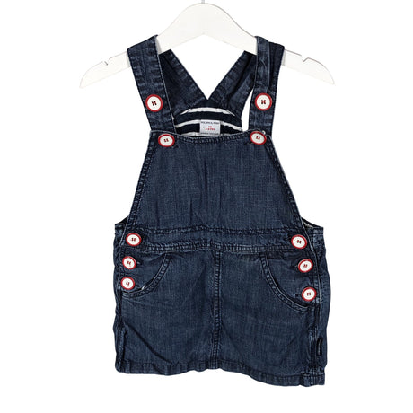Unisex Polarn O. Pyret - Denim dress, size 92 - 98 - Blue ()
