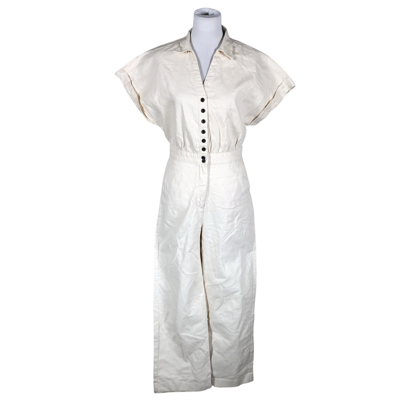 Unisex Lindex - Overalls, size 36 - Natural white (1)
