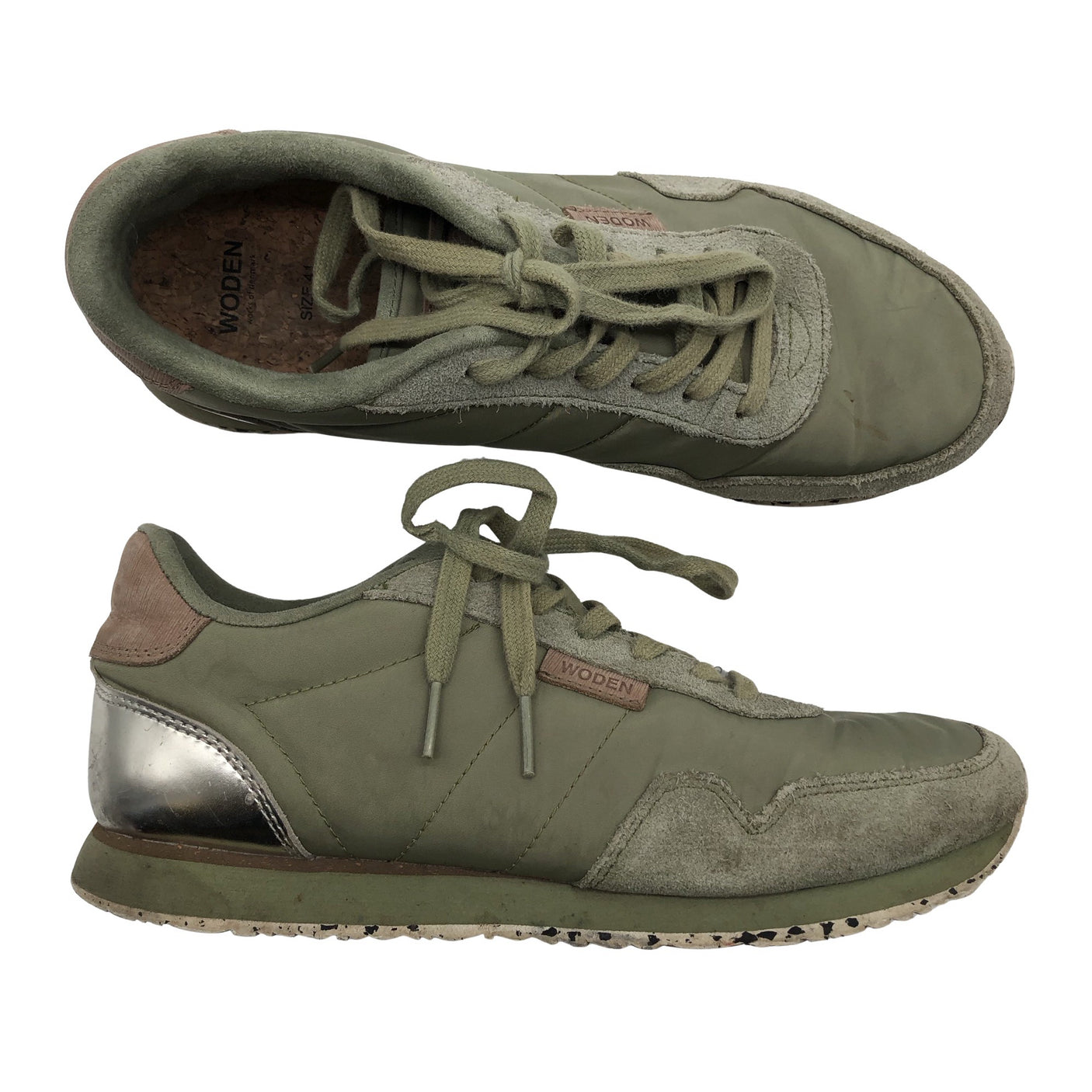 Unisex Woden - Sneakers, size 41 - Green (1)