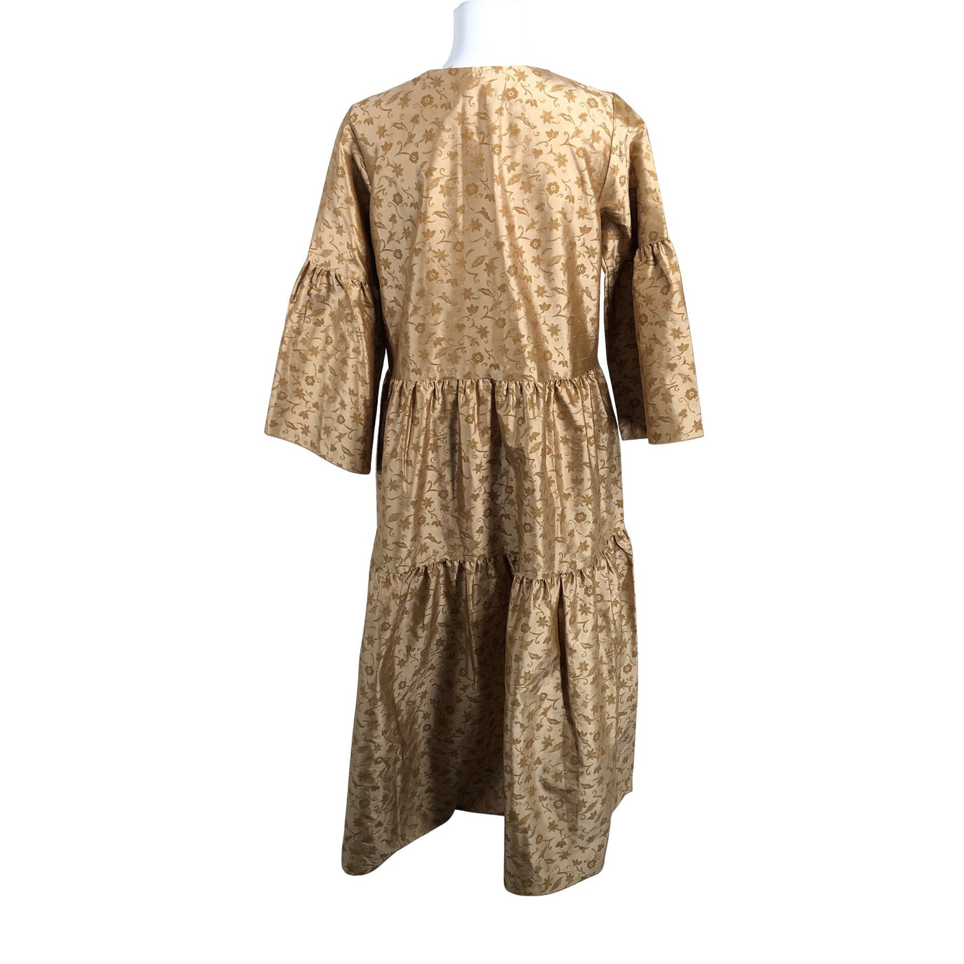 Unisex Vimma - Schiffon dress, size 36 - Brown (2)
