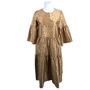 Unisex Vimma - Schiffon dress, size 36 - Brown (1)