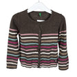 Unisex Benetton - Cardigan, size 104 - 110 - Brown ()