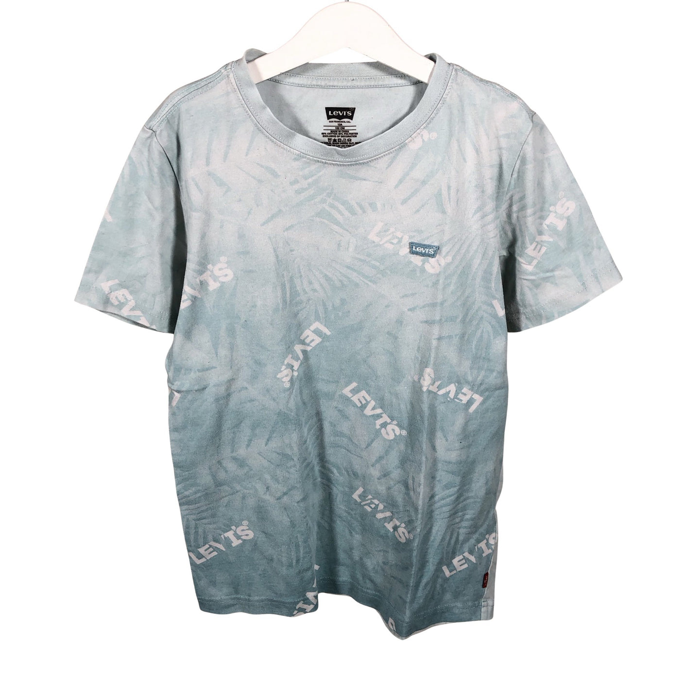 Unisex Levi's - T-shirt, size 146 - 152 - Light blue (1)