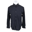 Unisex Massimo Dutti - Collared shirt, size L - Blue ()