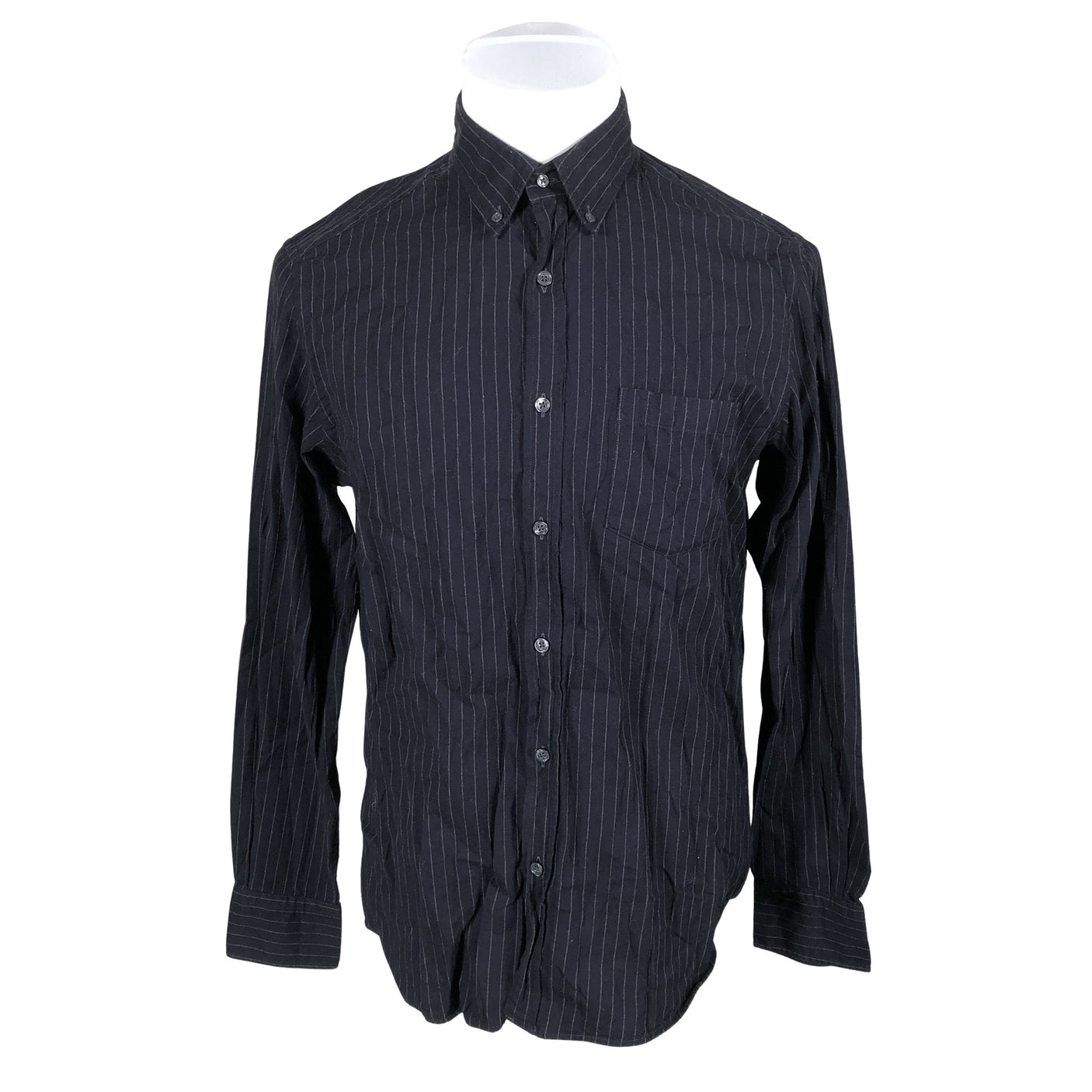 Unisex Massimo Dutti - Collared shirt, size L - Blue (1)