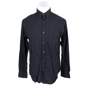 Unisex Massimo Dutti - Collared shirt, size L - Blue (1)