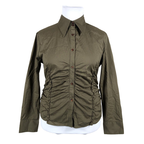 Unisex Sand - Collared shirt, size 42 - Green ()