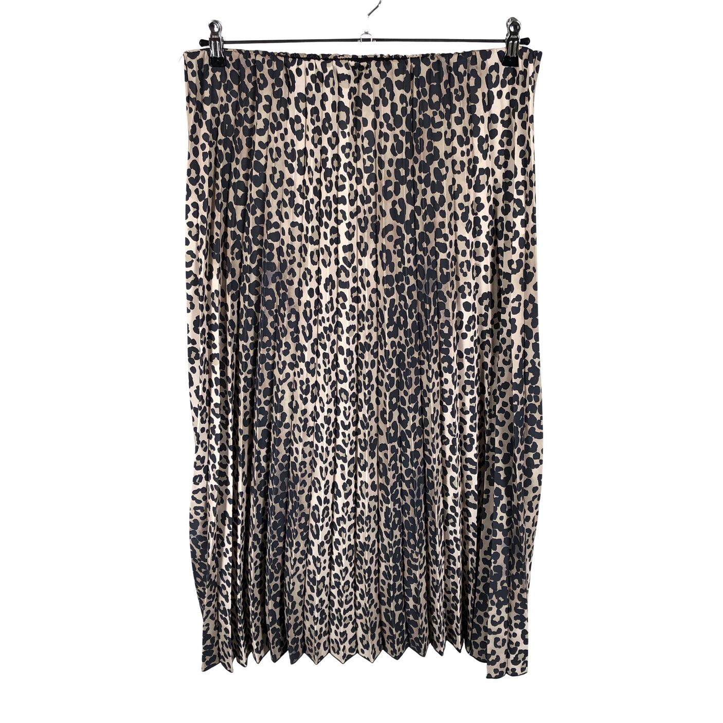 Unisex Culture - Pleated skirt, size 42 - Brown (1)