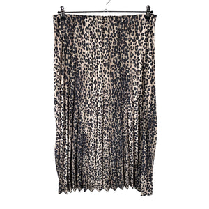 Unisex Culture - Pleated skirt, size 42 - Brown (1)