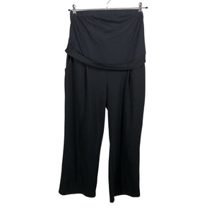 Unisex Anna Field Mama - Straight leg trousers, size 42 - Black (1)