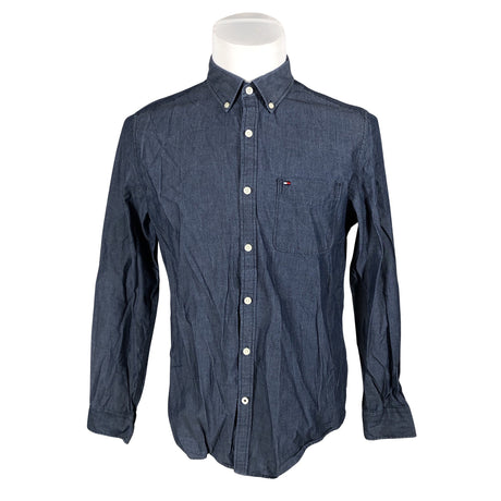 Unisex Tommy Hilfiger - Collared shirt, size M - Blue ()