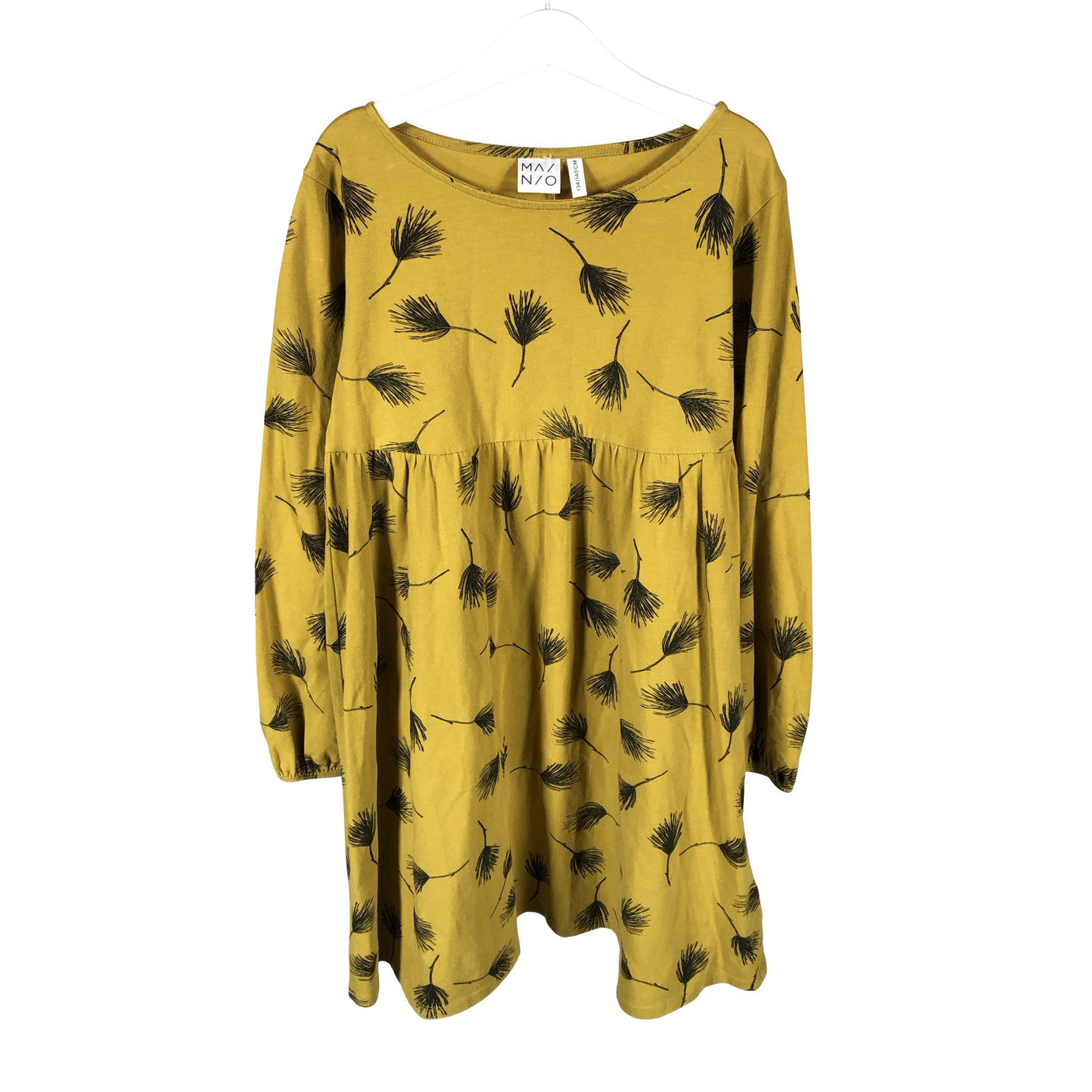 Unisex Mainio - Tricot dress, size 134 - 140 - Yellow (1)