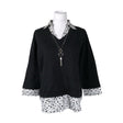 Unisex Alfred Dunner - Sweater, size 40 - Black ()