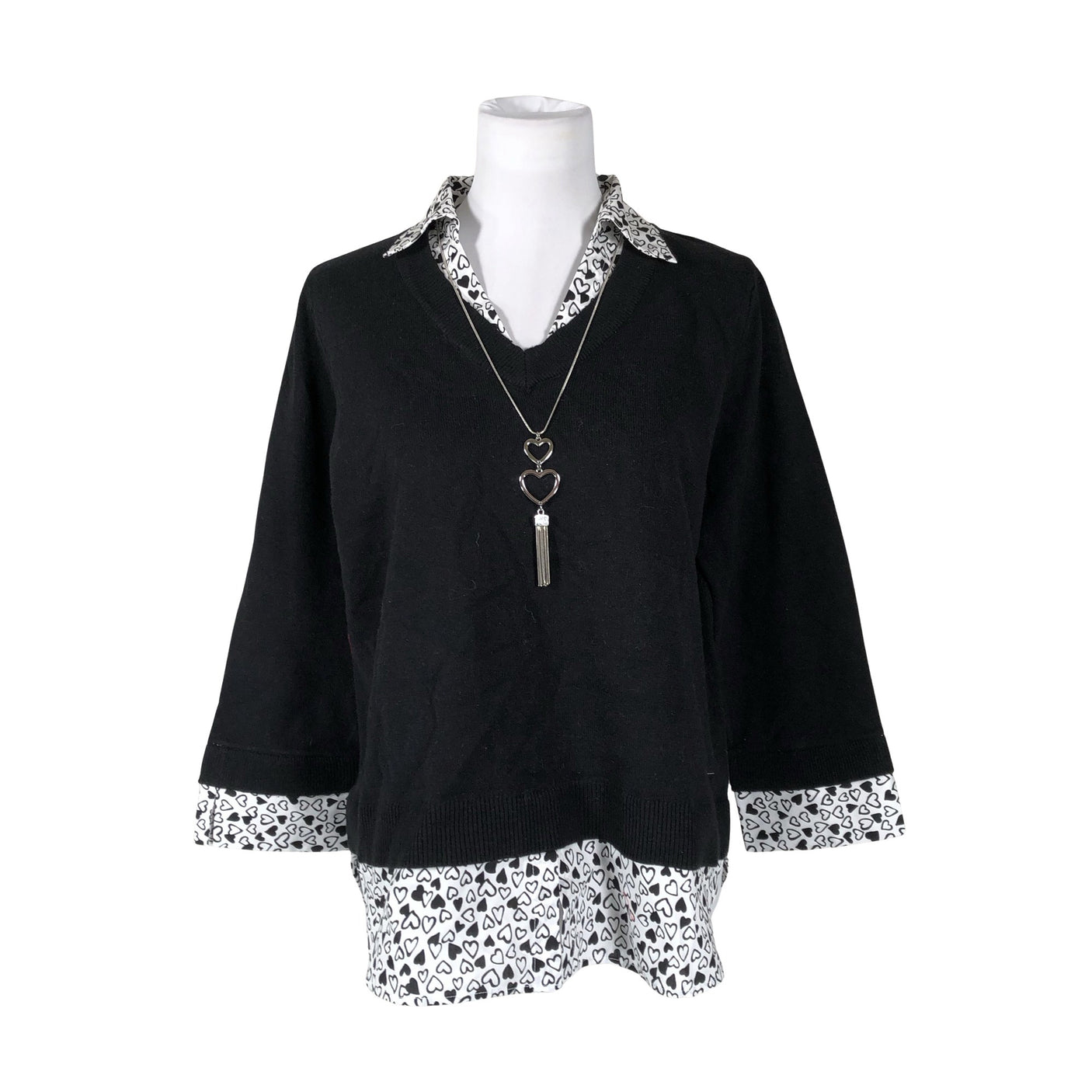 Unisex Alfred Dunner - Sweater, size 40 - Black (1)