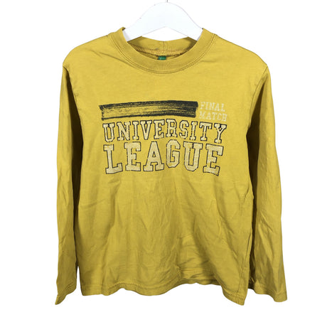 Unisex Benetton - Tricot shirt, size 128 - 134 - Yellow ()