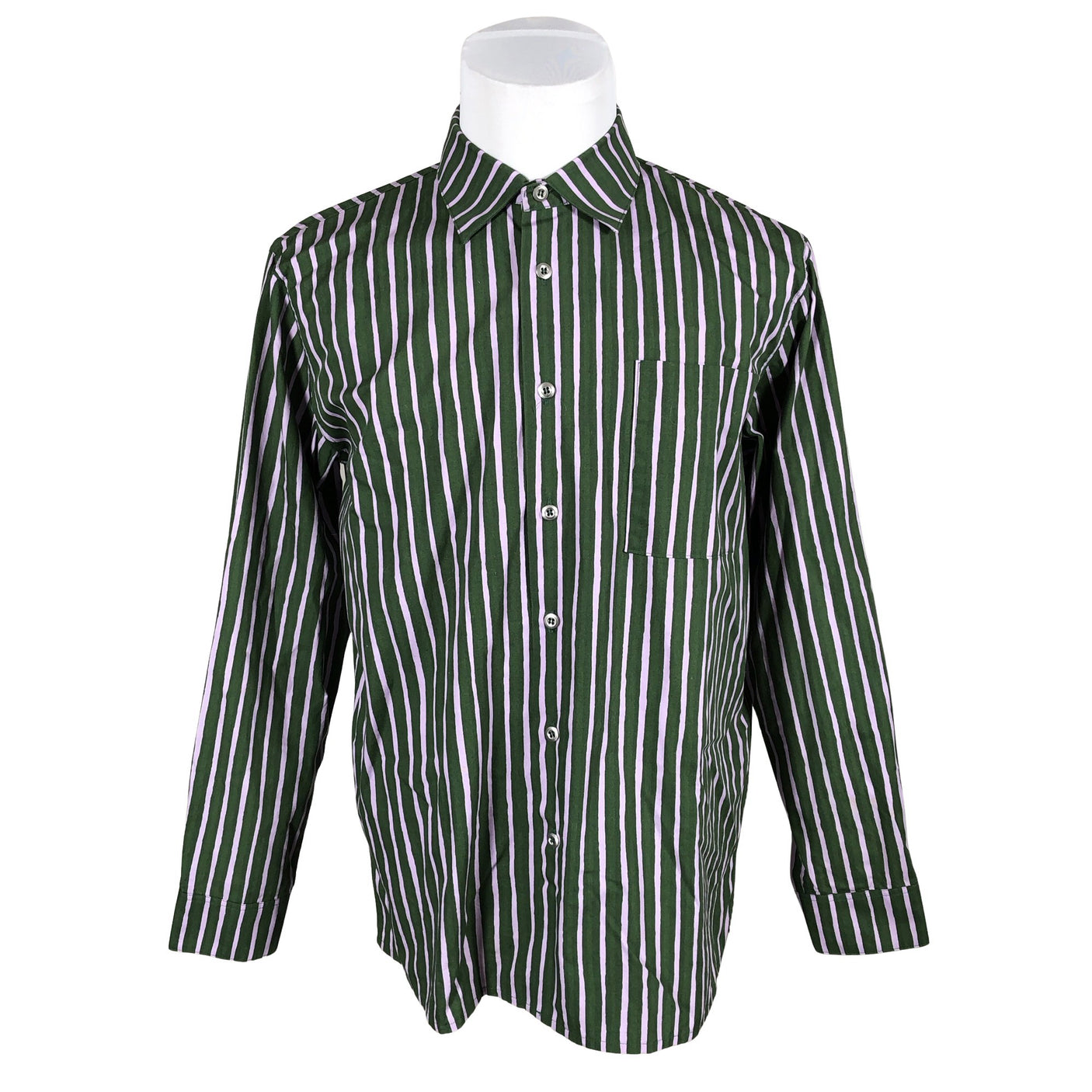 Unisex Marimekko - Collared shirt, size M - Green (1)