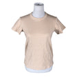 Unisex Uniqlo - T-shirt, size 38 - Beige ()