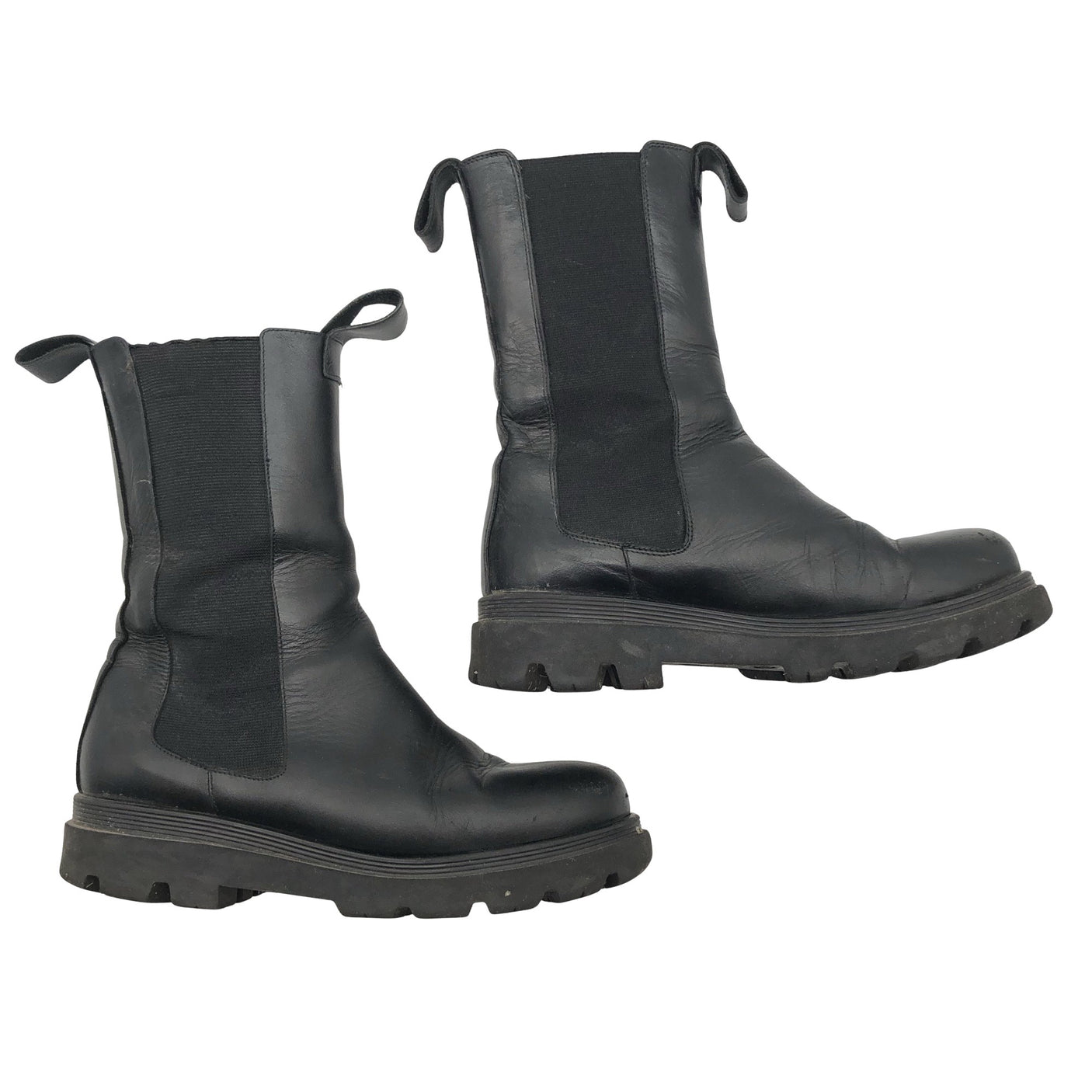 Unisex Flattered - Boots, size 38 - Black (1)
