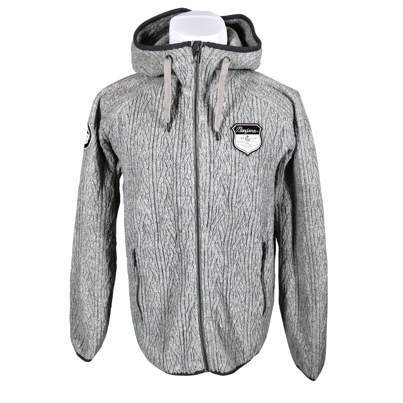 Unisex Bergans of Norway - Fleece jacket, size L - Gray (1)