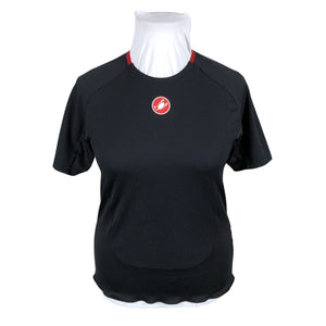 Unisex Castelli - Sports shirt, short sleeve, size 42 - Black (1)