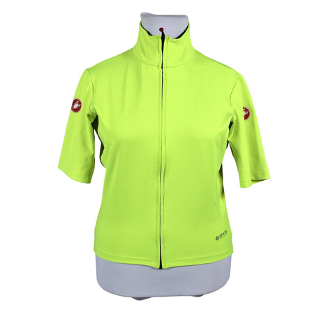 Unisex Castelli - Sports shirt, short sleeve, size 42 - Green ()
