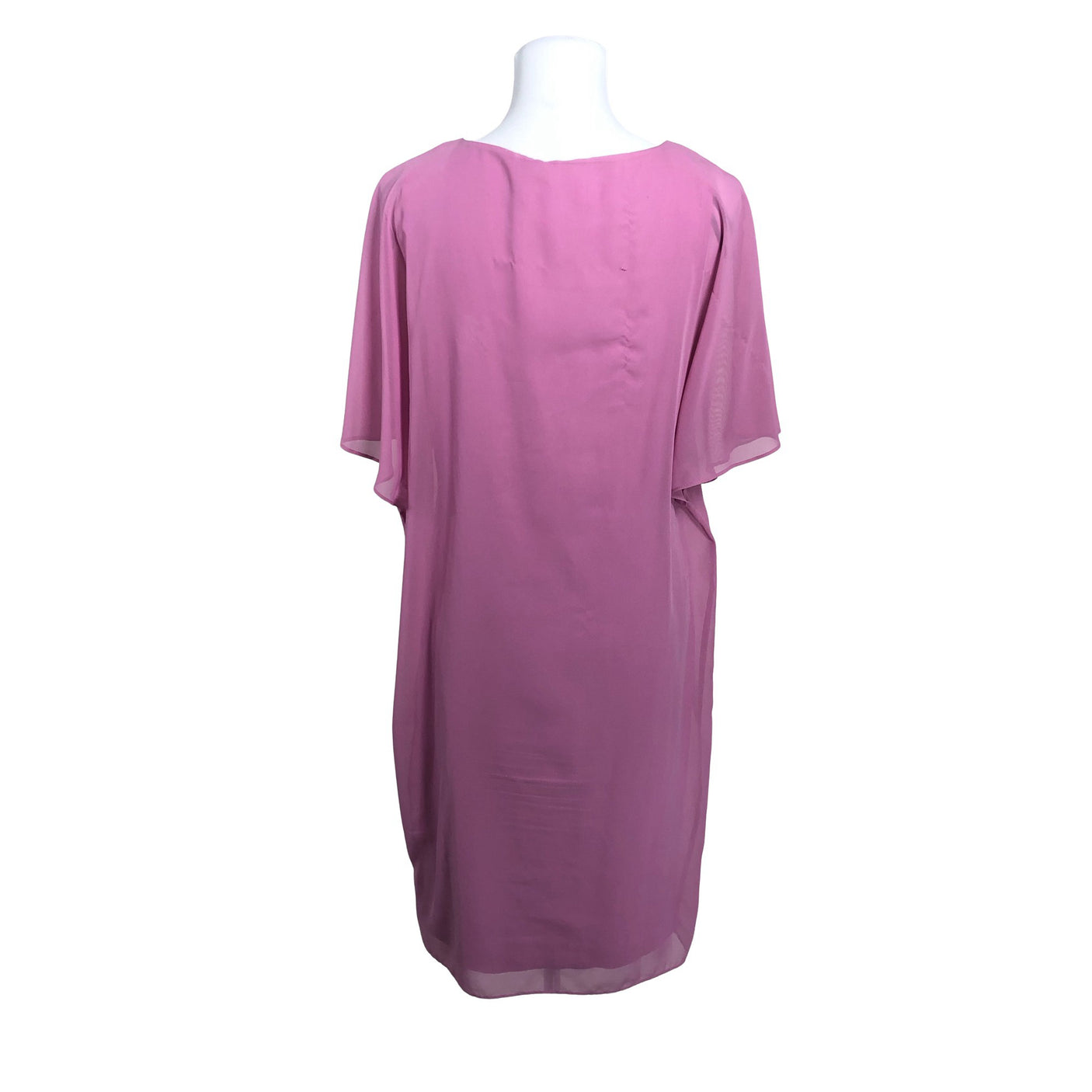 Unisex Ril's - Schiffon dress, size 38 - Pink (2)
