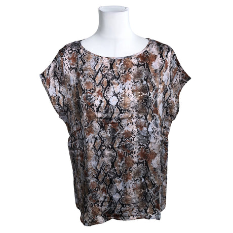 Unisex Ril's - Short-sleeved blouse, size 38 - Light pink ()