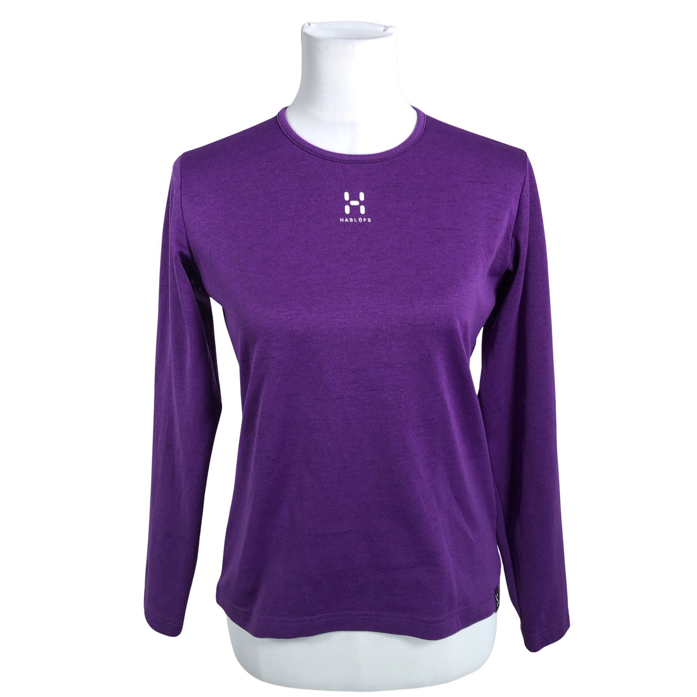 Unisex Haglöfs - Sports shirt, long sleeve, size 40 - Violet (1)