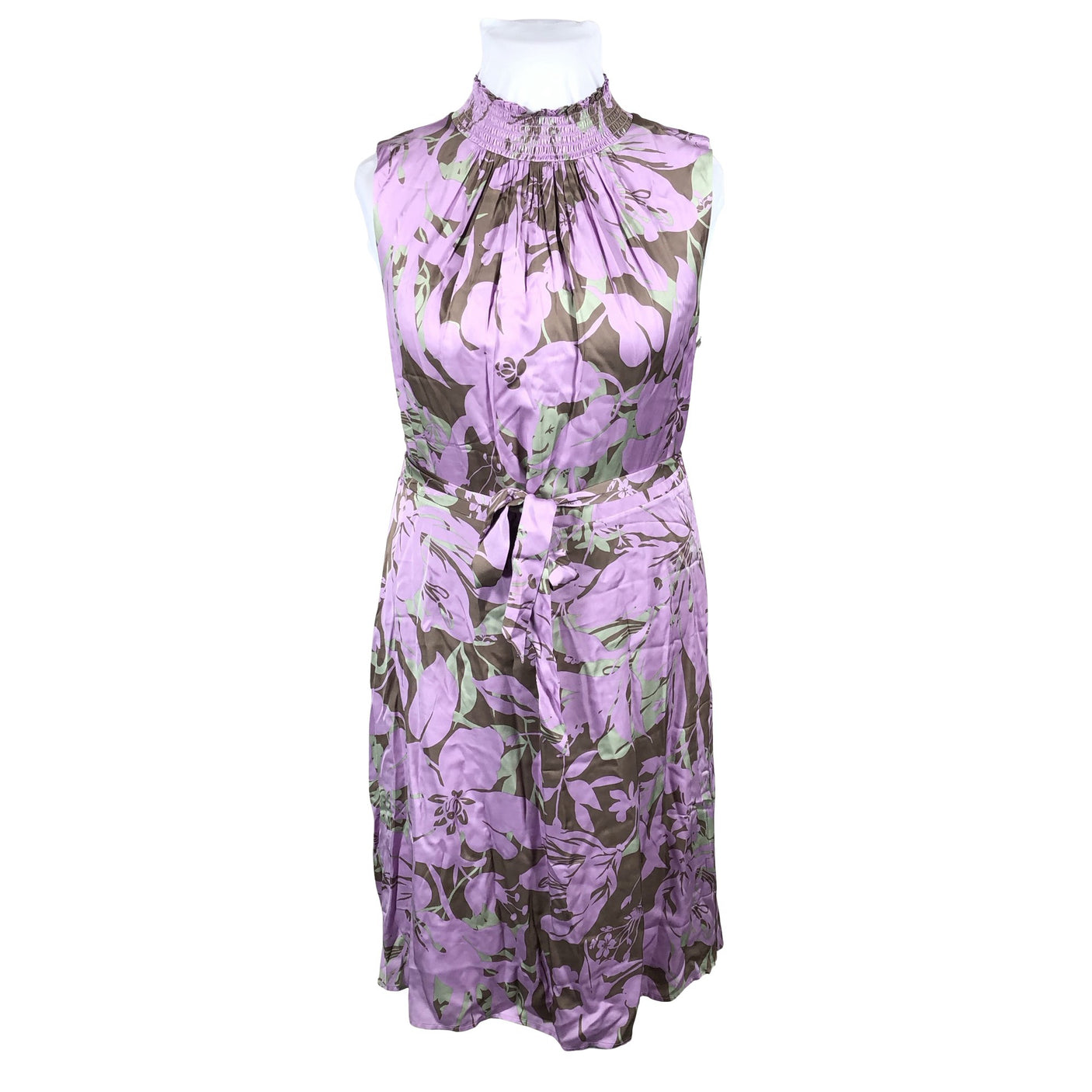 Unisex Esprit - Schiffon dress, size 44 - Violet (1)