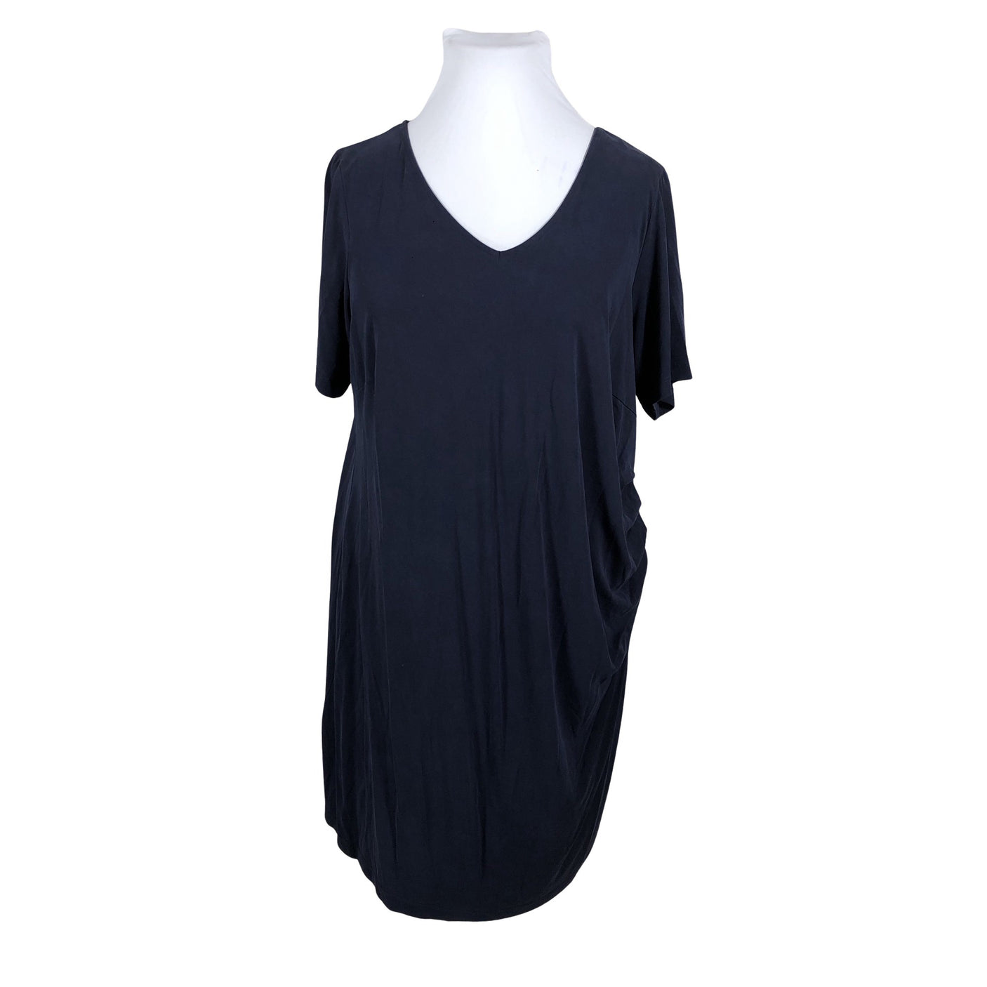 Unisex Zizzi - Tricot dress, size 46 - Blue (1)