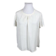Unisex Gerry Weber - Short-sleeved blouse, size 44 - Natural white ()