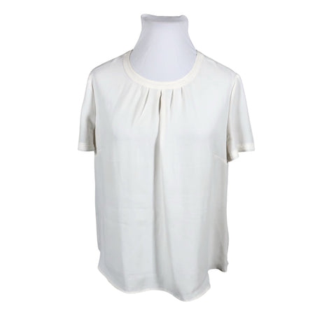 Unisex Gerry Weber - Short-sleeved blouse, size 44 - Natural white ()
