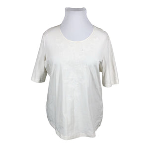 Unisex Gerry Weber - T-shirt, size 46 - Natural white (1)