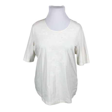 Unisex Gerry Weber - T-shirt, size 46 - Natural white ()