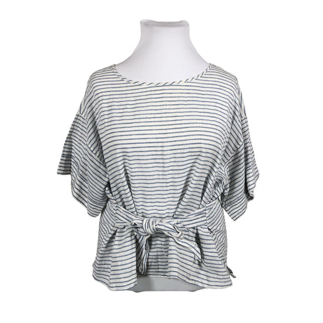 Unisex Marks&Spencer - Short-sleeved blouse, size 48 - Natural white ()