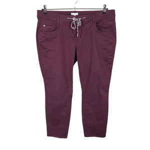 Unisex Tom Tailor - Slacks, size 44 - Violet (1)